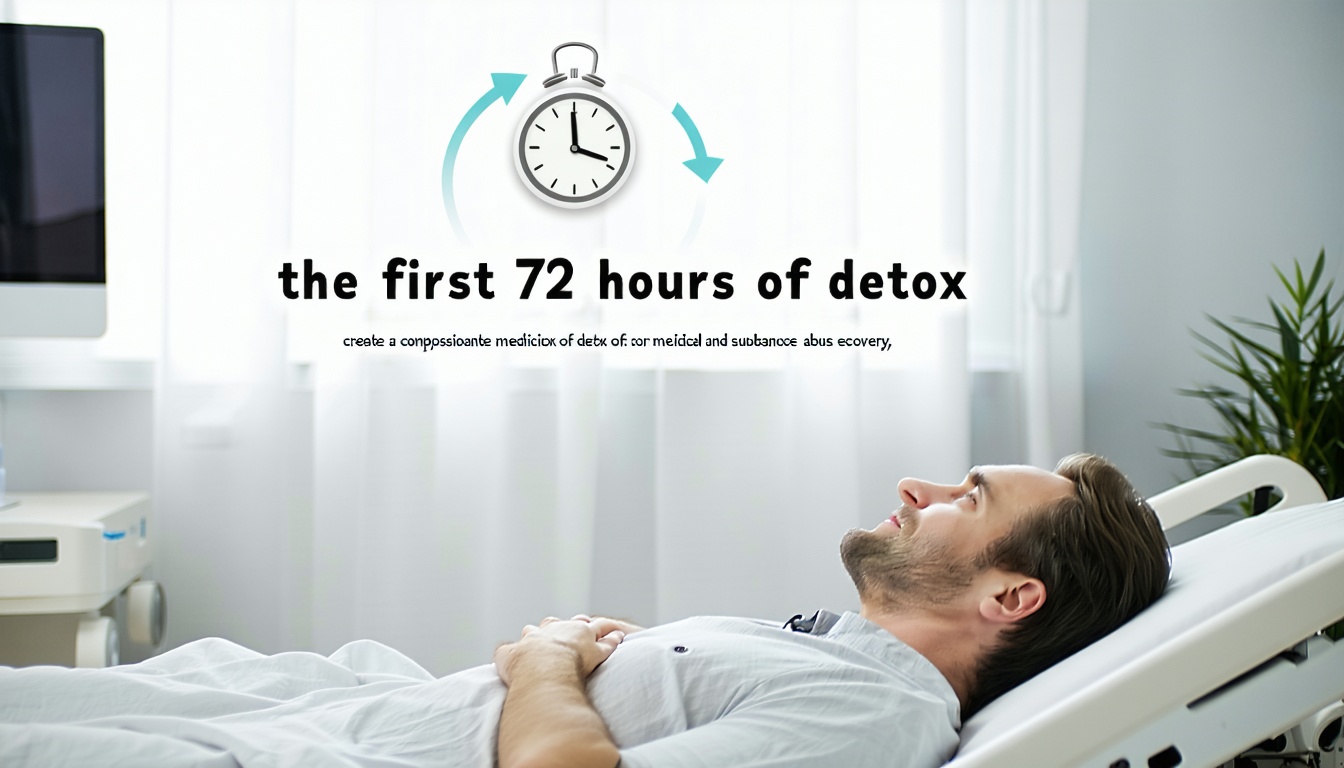 the first 72 hours of detox: what the body goes through