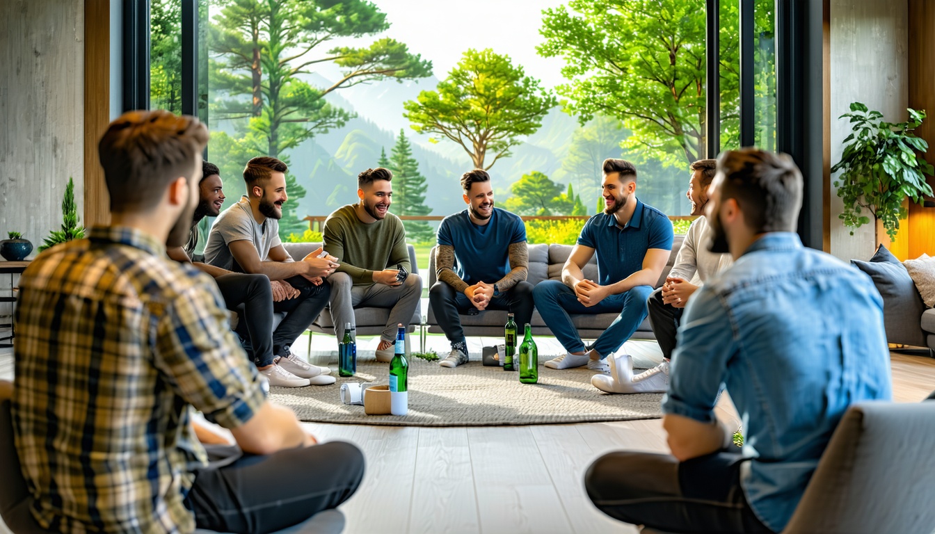mens inpatient program in-network with bcbs