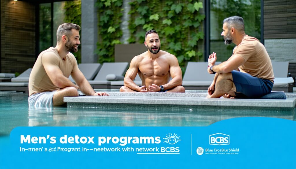 mens detox programs in network with bcbs