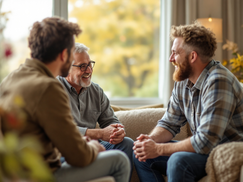 private men’s recovery community