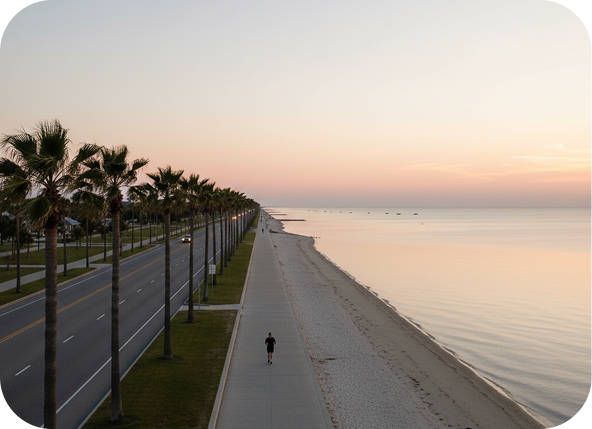 A different Gulf Coast routine gulfport
